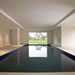 Plastering work included suspended ceiling over swimming pool